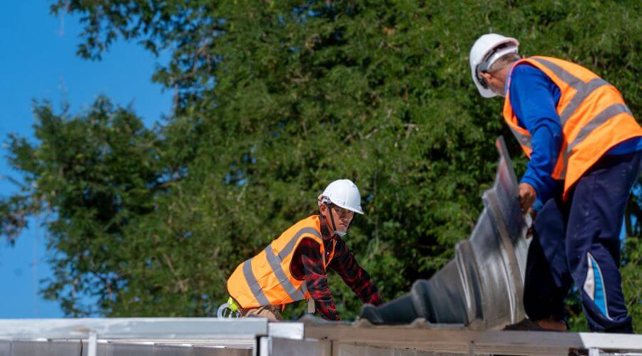 Roof replacement in Gambell, AK